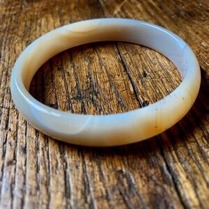 Clementina's Agate Bangle Bracelet